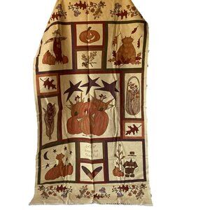 Moda fabric Thanksgiving fabric panels pilgrims harvest flannel quilting pumpkin